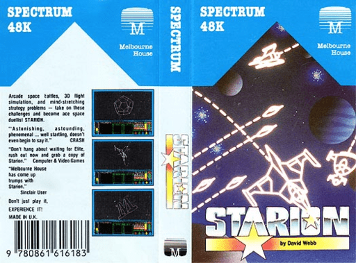 Starion box art for ZX Spectrum